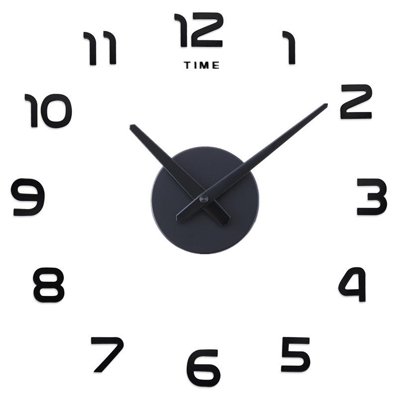 Chic DIY Acrylic Mirror Wall Clock