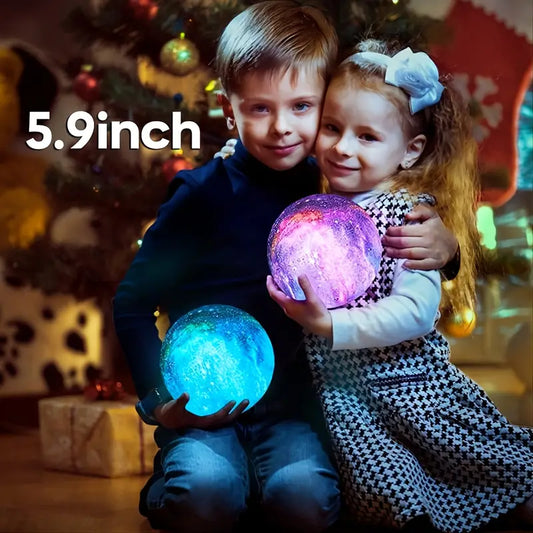 Lunaria 3D Moon Light with 16-Color Remote