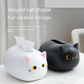 Chic Cat Tissue Holder - Stylish Storage Solution