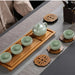 Bamboo Lotus Tea Coasters
