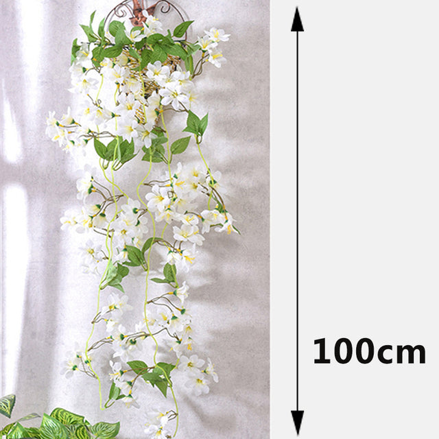 Silk Jasmine Wall Art for Living Rooms