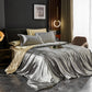 Elegant Silk Satin Bedding Ensemble
