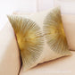 Autumn Leaves Cotton-Linen Cushion Cover