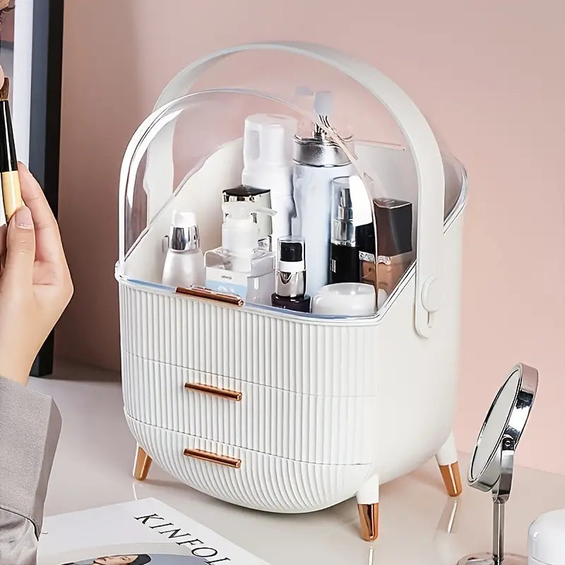 Spacious Tabletop Makeup Holder