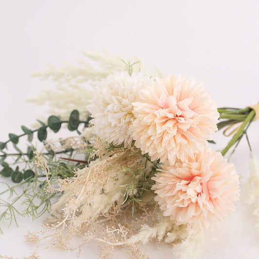 Silk Floral Trio Centerpiece