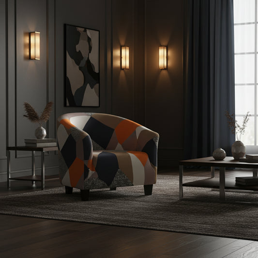 Stylish Living Room Chair Slipcover