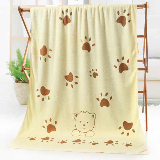 Fun Print Microfiber Beach Towel
