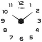 Chic DIY Acrylic Mirror Wall Clock