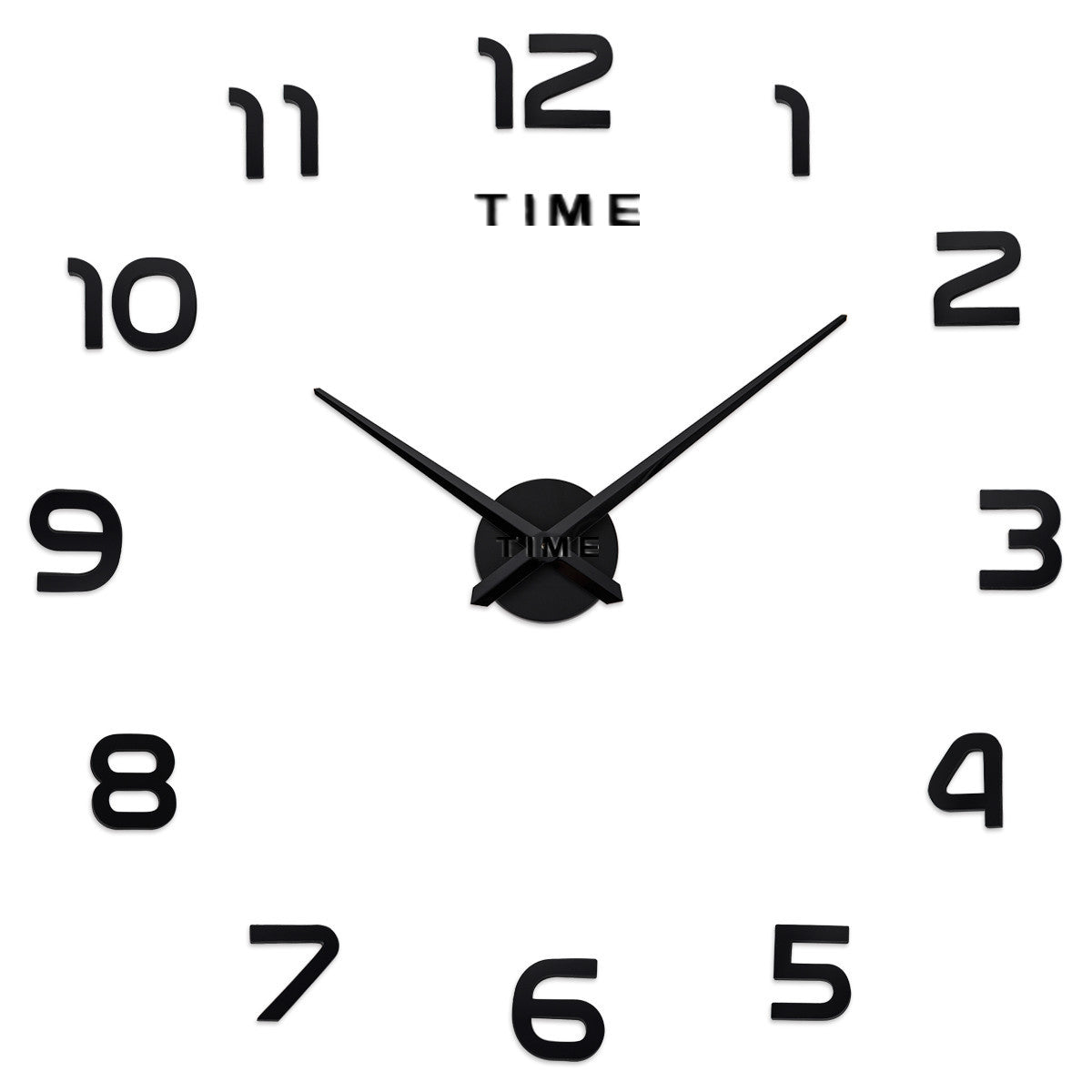Chic DIY Acrylic Mirror Wall Clock