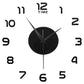 Chic DIY Acrylic Mirror Wall Clock