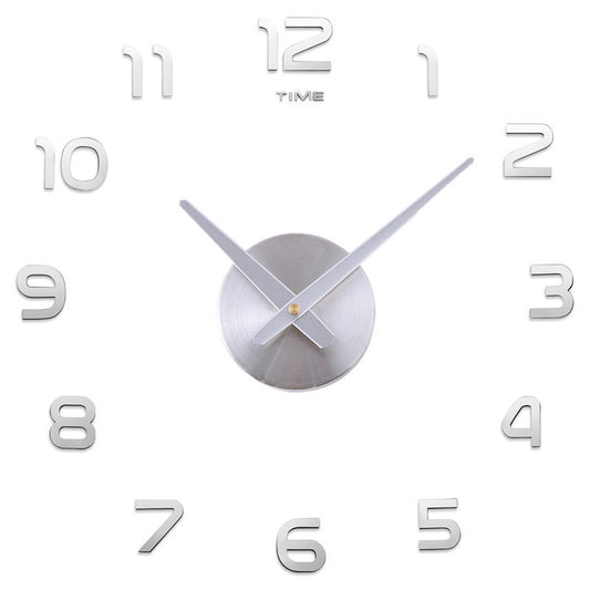 Chic DIY Acrylic Mirror Wall Clock