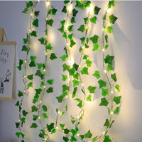 Verdant Leaf Solar String Lights