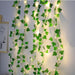Verdant Leaf Solar String Lights