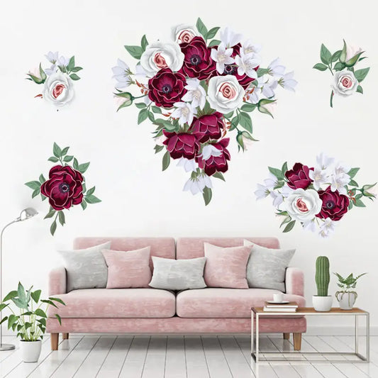 Elegant Rose Wall Decal
