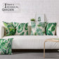 Green Tropics Cushion Cover