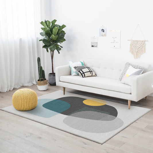 Modern Minimalist Stone Gray Carpet