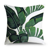 Green Tropics Cushion Cover