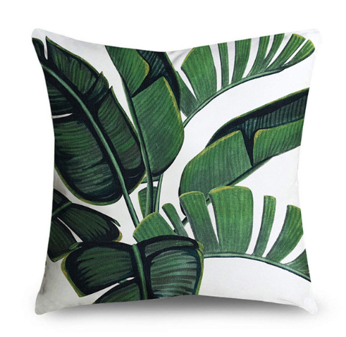 Green Tropics Cushion Cover