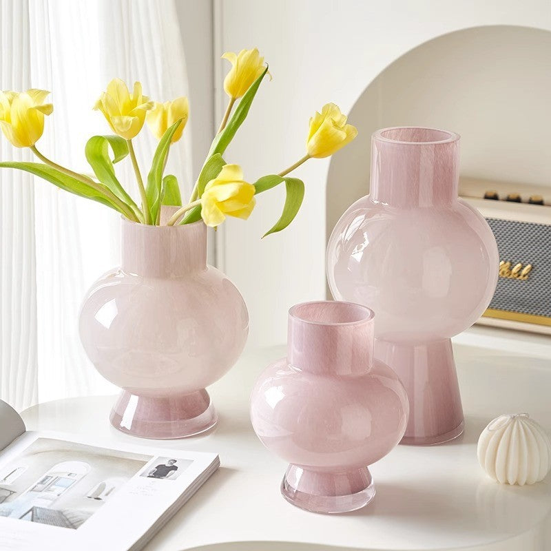 Elegant Handcrafted Glass Vase