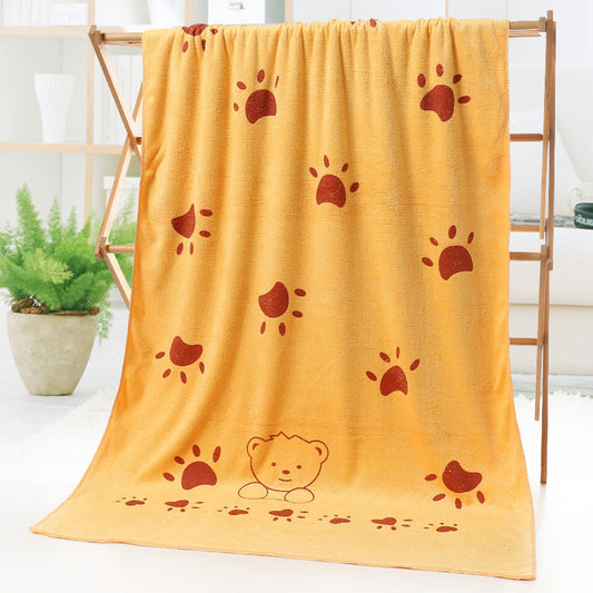 Fun Print Microfiber Beach Towel