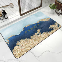 Marble Essence Diatomite Mat - Anti-Slip Quick-Dry