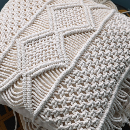 Tassel Cotton Pillowcase