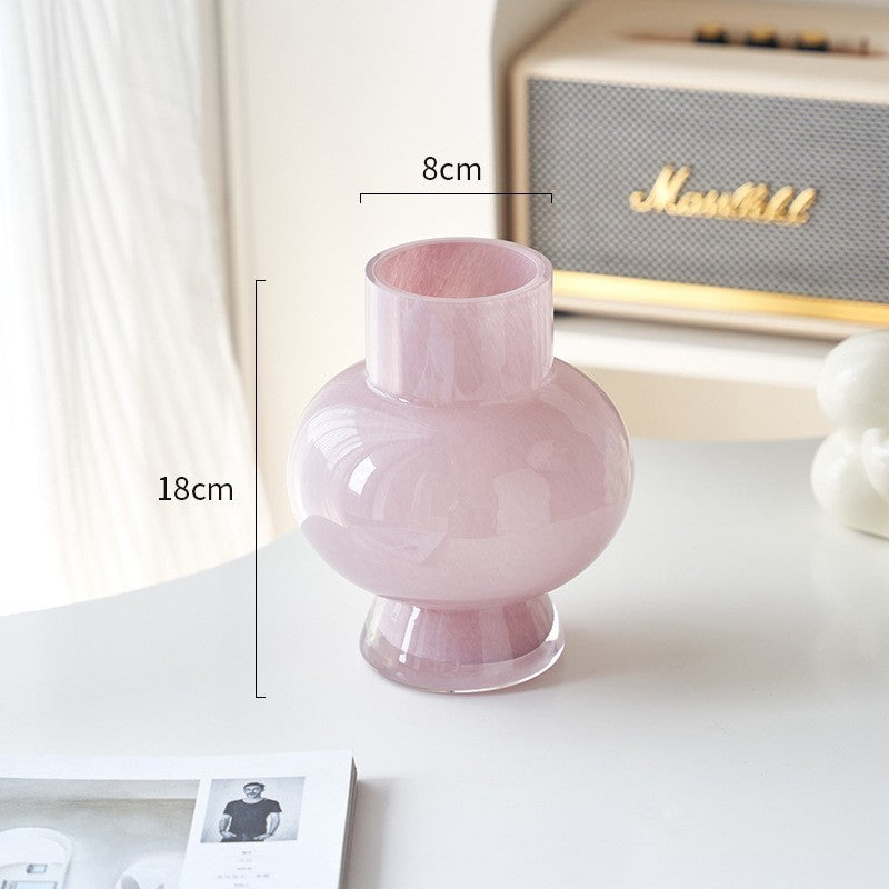 Elegant Handcrafted Glass Vase