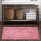 Blush Pink Plush Bath Mat