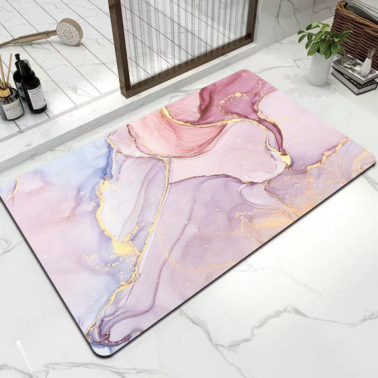 Marble Essence Diatomite Mat - Anti-Slip Quick-Dry
