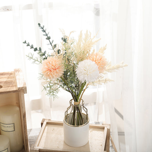 Silk Floral Trio Centerpiece