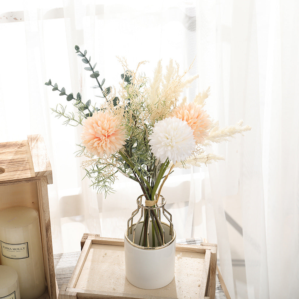 Silk Floral Trio Centerpiece