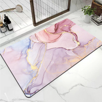 Marble Essence Diatomite Mat - Anti-Slip Quick-Dry