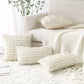 Modern Geometric Plush Pillowcase