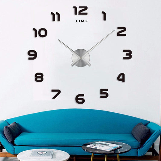 Chic DIY Acrylic Mirror Wall Clock