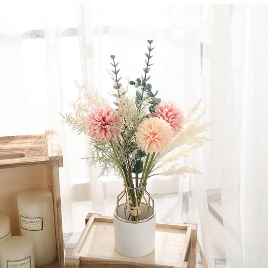 Silk Floral Trio Centerpiece