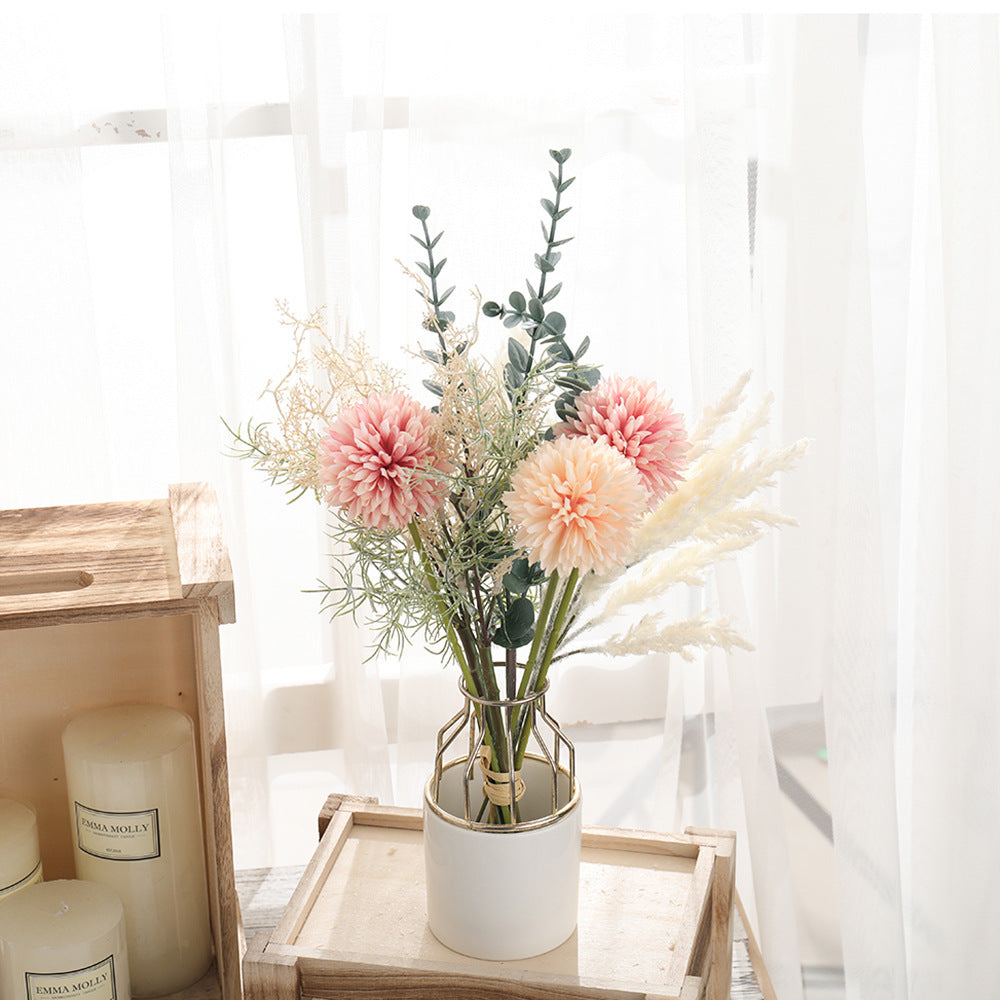 Silk Floral Trio Centerpiece