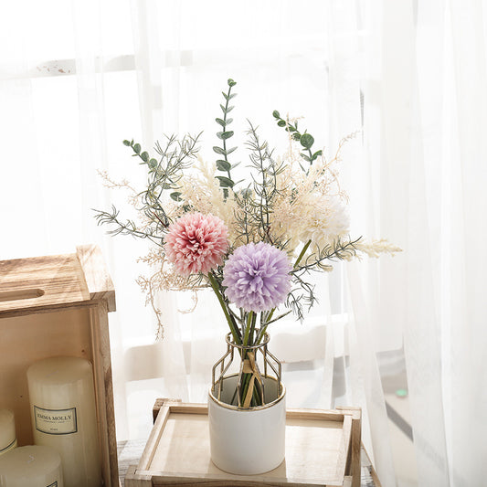 Silk Floral Trio Centerpiece