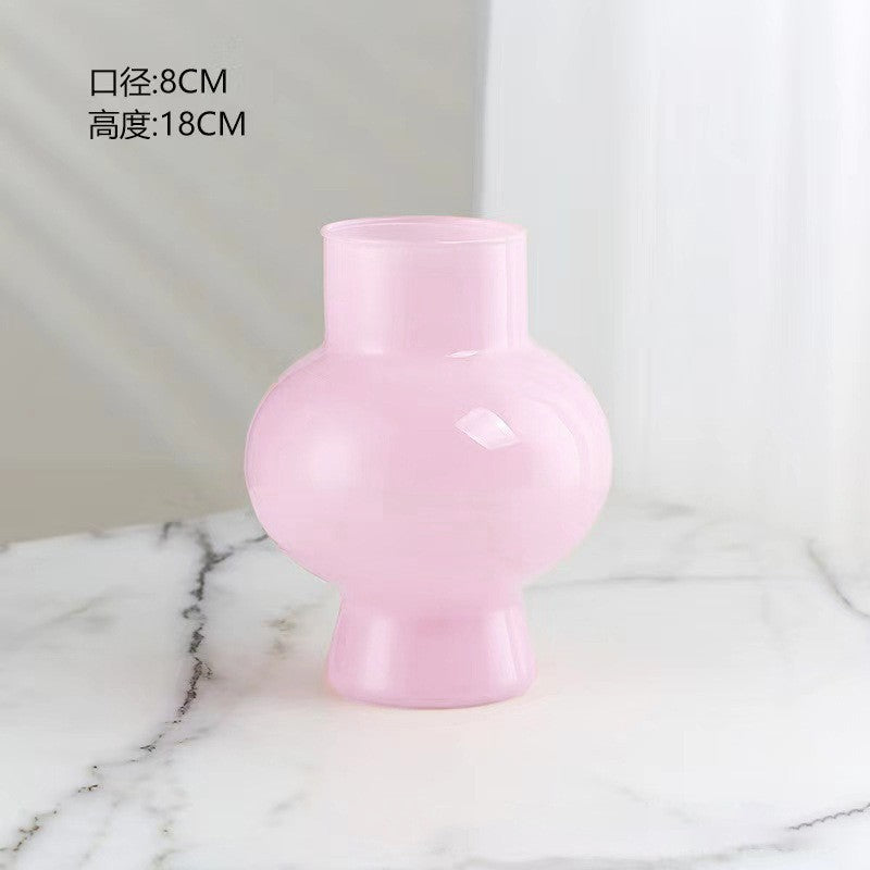Elegant Handcrafted Glass Vase