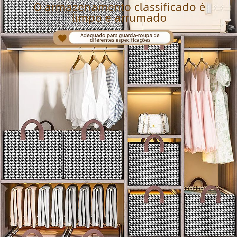 Stylish Foldable Clothes Organizer