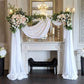 Elegant Wedding Arch Drapery
