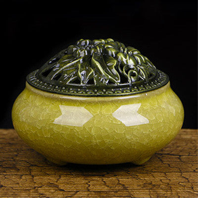 Ice Crack Glazed Aroma Burner