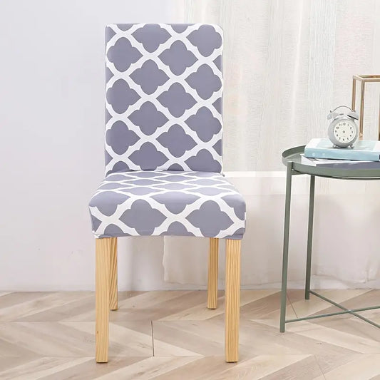Stylish Geometric Chair Covers for Events