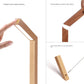 Sora Walnut Bedside LED Lamp