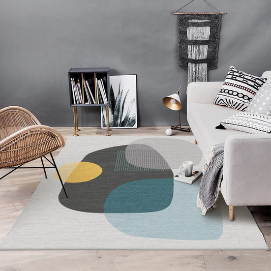 Modern Minimalist Stone Gray Carpet