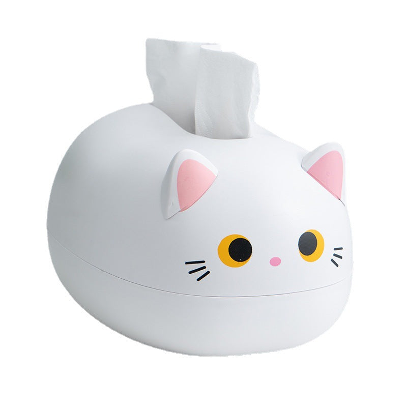 Chic Cat Tissue Holder - Stylish Storage Solution