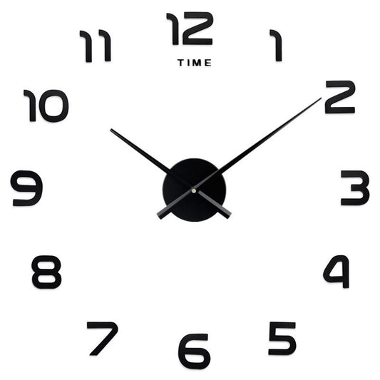 Chic DIY Acrylic Mirror Wall Clock