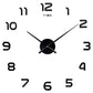 Chic DIY Acrylic Mirror Wall Clock