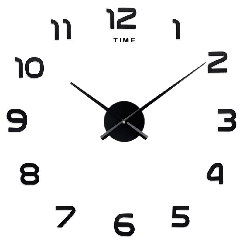 Chic DIY Acrylic Mirror Wall Clock
