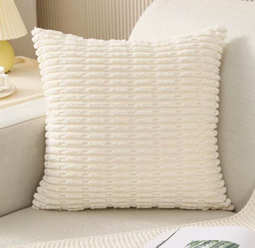 Modern Geometric Plush Pillowcase