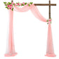 Elegant Wedding Arch Drapery